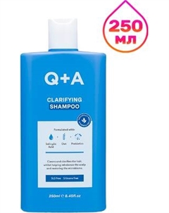 Шампунь для волос Q+A Clarifying Shampoo Q+a