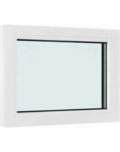 Окно ПВХ Добрае акенца Глухое 2 стекла