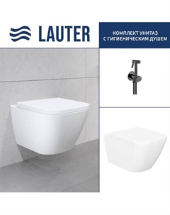 Унитаз подвесной Lauter Nuremberg 21811 + Breez 21GN7072BM