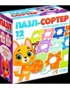 Развивающая игра Puzzle Time По методике Сегена / 9315423 Puzzle time