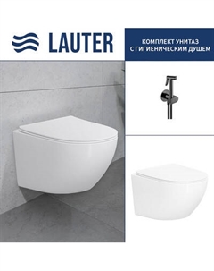 Унитаз подвесной Lauter Sulzdorf + Breez 21GN7072BM