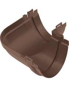 Угол желоба Альта-профиль Стандарт ПВХ У 90 градусов