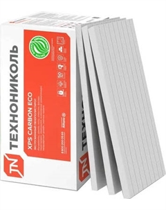 Экструдированный пенополистирол Технониколь XPS Carbon Eco TB FAS/2 S/2 1180x580x100-L