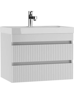 Тумба под умывальник Айсберг Unit 70 Бриз с двумя ящиками В2