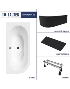 Ванна акриловая Lauter Bliss 170 P / 21201072P