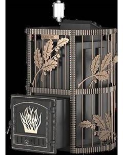 Печь-каменка Везувий Эверест Inox 28 (281) Ковка