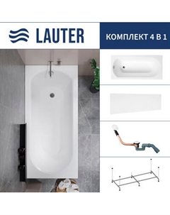 Ванна акриловая Lauter Haven 170 / 21202007