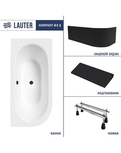 Ванна акриловая Lauter Bliss 150 L / 21201051L