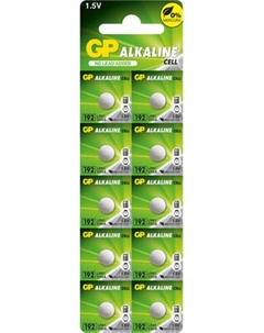 Комплект батареек GP Batteries GP 192A / GP 192FRA-2C10 Gp batteries