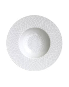 Тарелка столовая глубокая Taitu White Fantasy 13-4-51