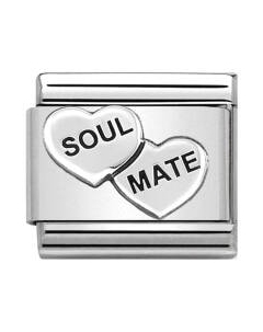 Звено для браслета NominatioN Родственные души в сердце 330101/38 Nomination