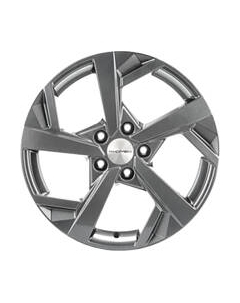 Литой диск Khomen KHW1712 i40 17x7" 5x114.3мм DIA 67.1мм ET 45мм Gray