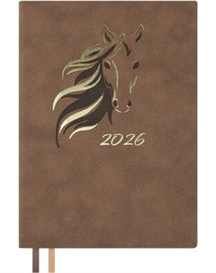 Ежедневник Escalada Замша 2026 / 70268