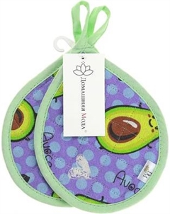 Набор прихваток Домашняя мода Авокадо Вид 2/2 Капелька 18x20