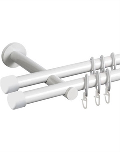 Карниз для штор АС ФОРОС Dance D19Г/19Г + заглушка Закругленная Ас форос