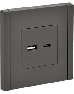 Розетка IEK Forte&Piano FP-U22-018-K03 Iek