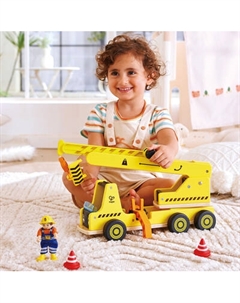 Кран игрушечный HappyLine Малыш-строитель / E3083_HP Happyline