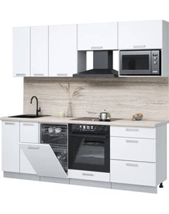 Кухонный гарнитур Интерлиния Мила Лайт 2.25-ПМ4