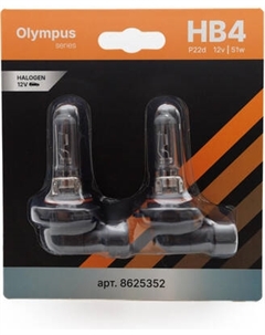 Комплект автомобильных ламп Storex Olympus HB4 9006.12V.51W / 8625352