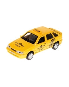 Автомобиль игрушечный Технопарк Lada -2114 Samara Такси / 2114-12TAX-YE