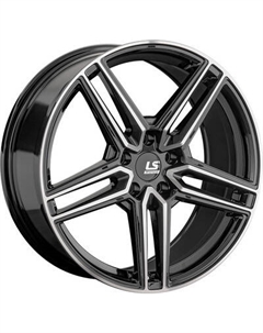 Литой диск LS wheels FlowForming RC79 19x8.5" 5x108мм DIA 65.1мм ET 30мм BKF Ls wheels