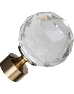 Набор наконечников для карниза АС ФОРОС Кристалл D19 Ас форос