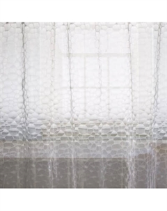 Шторка-занавеска для ванны Рыжий кот EVA 3D эффект Пузыри SC-EV-04 / 108746