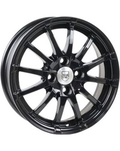 Литой диск TechLine 420 14x5.5" 4x98мм DIA 58.6мм ET 35мм BL Techline