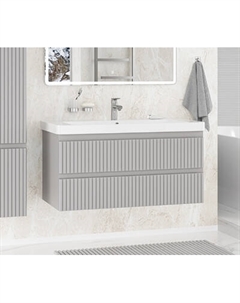 Тумба с умывальником Brevita Victory 105 / VIC-07105-0302Я+11105-KL