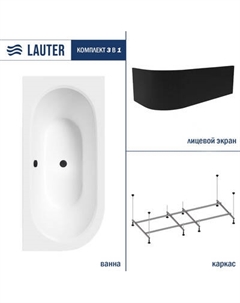 Ванна акриловая Lauter Bliss 170 P / 21201072P