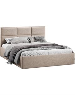 Двуспальная кровать ТриЯ Стелла c ПМ 180x200 Тип 1 и заглушиной Трия