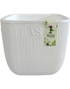 Кашпо VipSet Фабио с дренажной системой Vipset