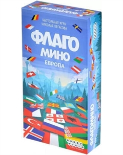Настольная игра Мир Хобби Флагомино. Европа / 952073 Мир хобби
