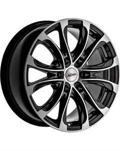 Литой диск X'trike X-134 Haval H9 18x8" 6x139.7мм DIA 75.1мм ET 42мм BKM/FP