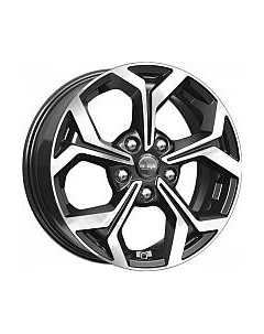 Литой диск K&K КС878 Ceed 16x6.5" 5x114.3мм DIA 67.1мм ET 50мм Алмаз черный K&k