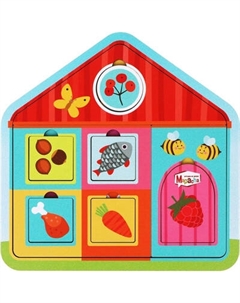 Сортер Mapacha Вкладыш. Домик со зверятами / 962123