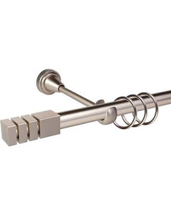 Карниз для штор АС ФОРОС Grace D19Г + наконечники Нордик Ас форос