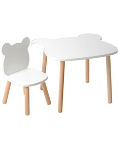 Комплект мебели с детским столом Leader Toys Мишка / 71024/70024ЛДСП Leader toys