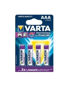 Комплект батареек Varta LR03 / 06103 301 404