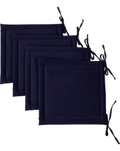 Комплект подушек на стул BIO-LINE Кабрио с завязками 40x40 / PKK Bio-line