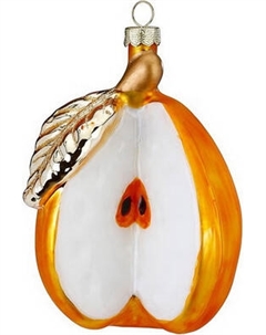 Елочная игрушка Inge's Christmas Figural Glass Ornaments Груша / 64784H120 Inge's christmas