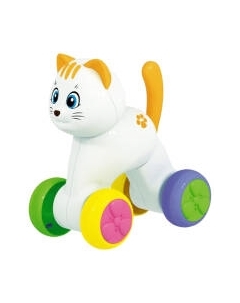 Игрушка-каталка Stellar Веселый котик / 01995/С