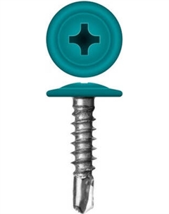 Саморез Admiral МЦСП Сверло 4.2x25мм RAL 5021 Адмиралъ