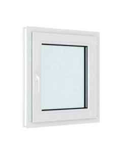 Окно ПВХ Brusbox Futuruss Одностворчатое Поворотно-откидное правое 3 стекла