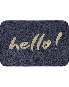 Коврик грязезащитный ComeForte Велюр Hello 40x60 Comeforte