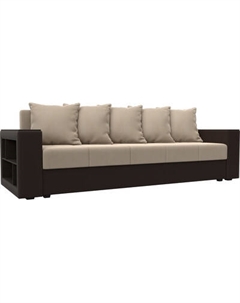 Диван Лига Диванов Дубай Лайт полки слева / 114425L Лига диванов