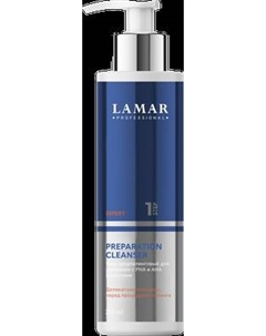 Гель для умывания Lamar Professional Preparation Cleanser с PHA и AHA кислотами Lamar professional