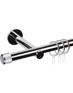 Карниз для штор АС ФОРОС Dance D19Г + заглушка Закругленная Ас форос