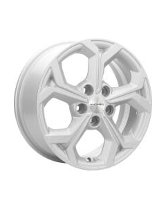 Литой диск Khomen KHW1606 Corolla 16x6.5" 5x114.3мм DIA 60.1мм ET 45мм F-Silver
