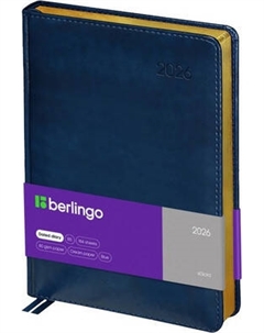 Ежедневник Berlingo xGold 2026г А4-В5 / DD6_81401